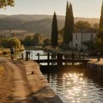 Que visiter autour de Toulouse : Canal du Midi à vélo, écluse et berges
