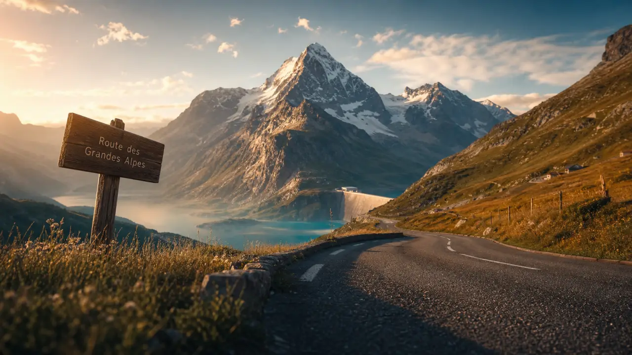 Visiter la savoie : route alpine près du lac du Bourget et Vanoise