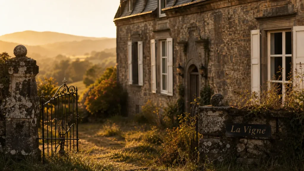Château de la vigne dordogne à Ally : vue extérieure au Cantal