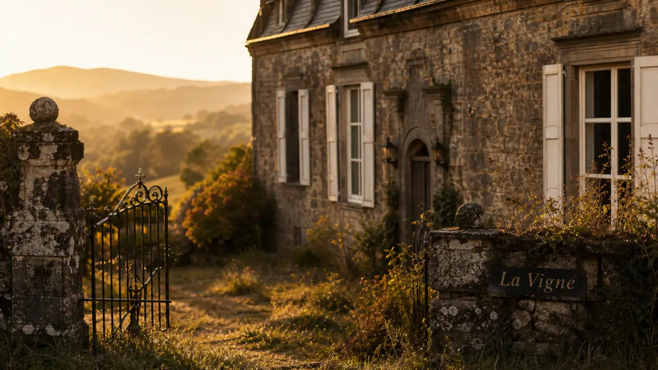 Château de la vigne dordogne à Ally : vue extérieure au Cantal