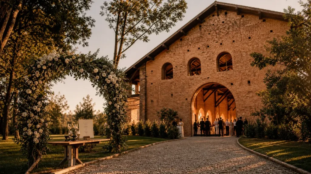 Chateau de mousens, mariage : salle 400 m² et décoration en fleurs