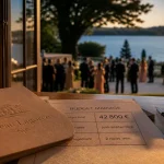 Château Lagorce prix mariage 42 800 € juin-septembre, 2 nuits minimum