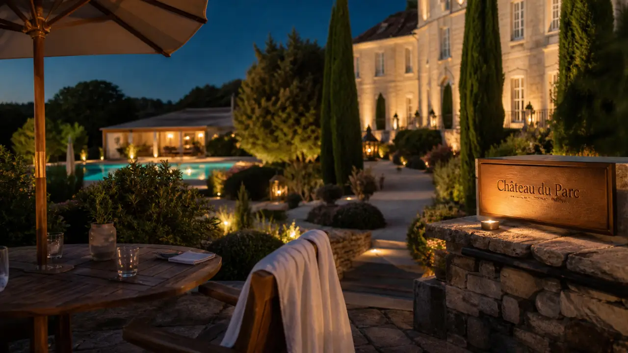 Chateau pezenas, piscine et gîtes spa au Château du Parc