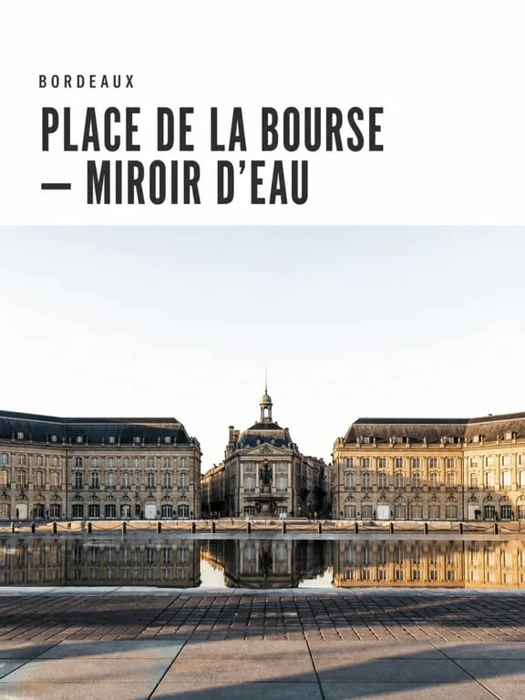 Visiter Bordeaux avec un guide sur les quais de la Garonne, près de la place de la Bourse