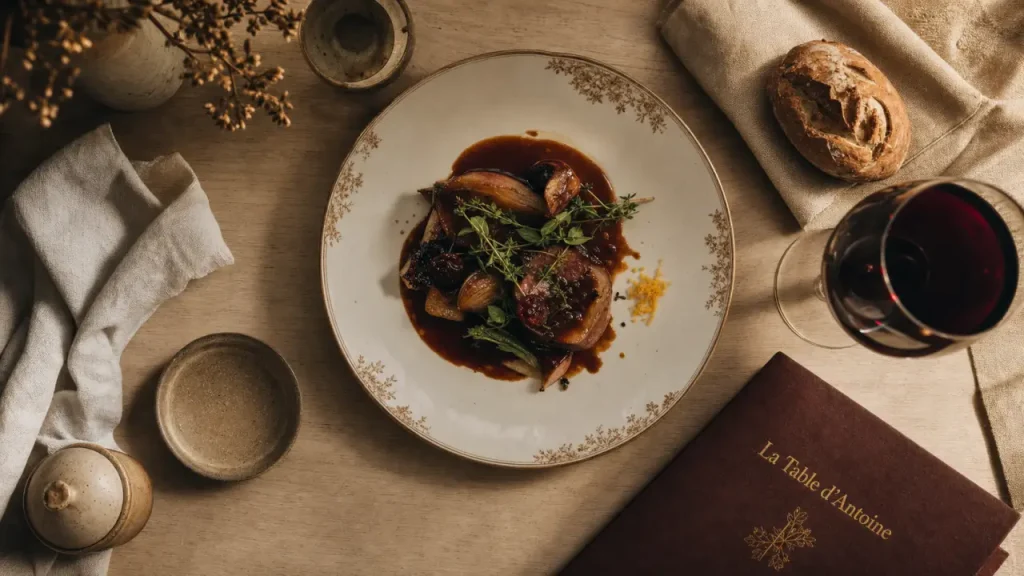 La Table d’Antoine à Vichy, adresse précise, cuisine maison et budget de 69 à 169