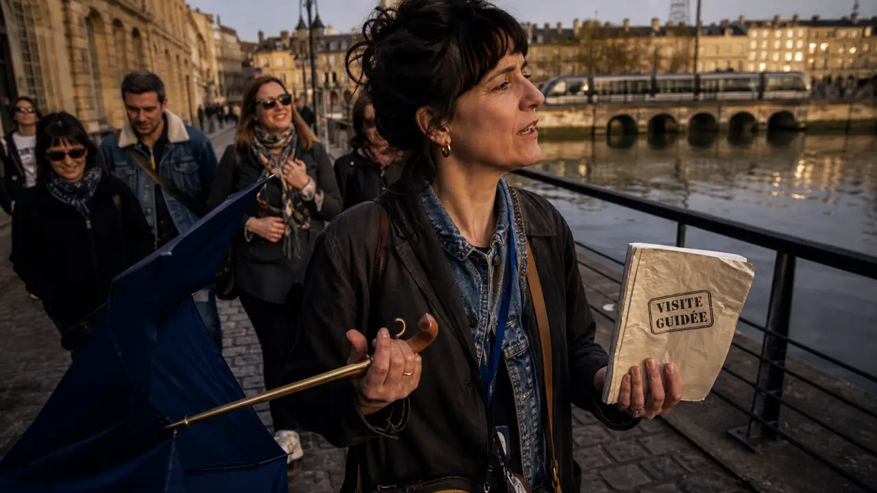 Visiter Bordeaux avec un guide : guide près des quais à Bordeaux