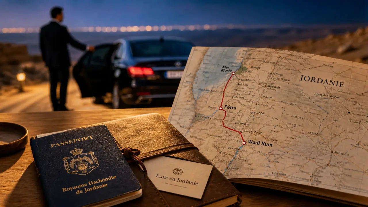 Voyage luxe Jordanie : passeport et itinéraire Pétra, Wadi Rum, mer Morte