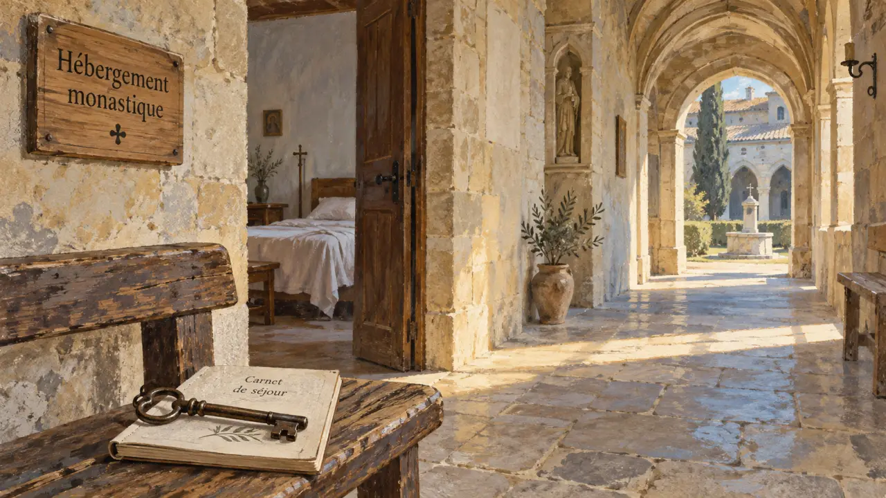 Hébergement monastere france en abbaye, calme et silence