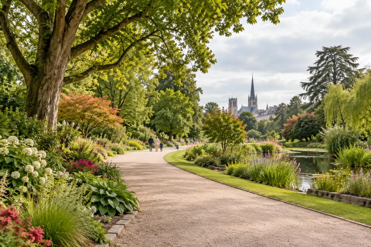 Jardins à visiter autour de Rouen : promenade botanique au Jardin des Plantes