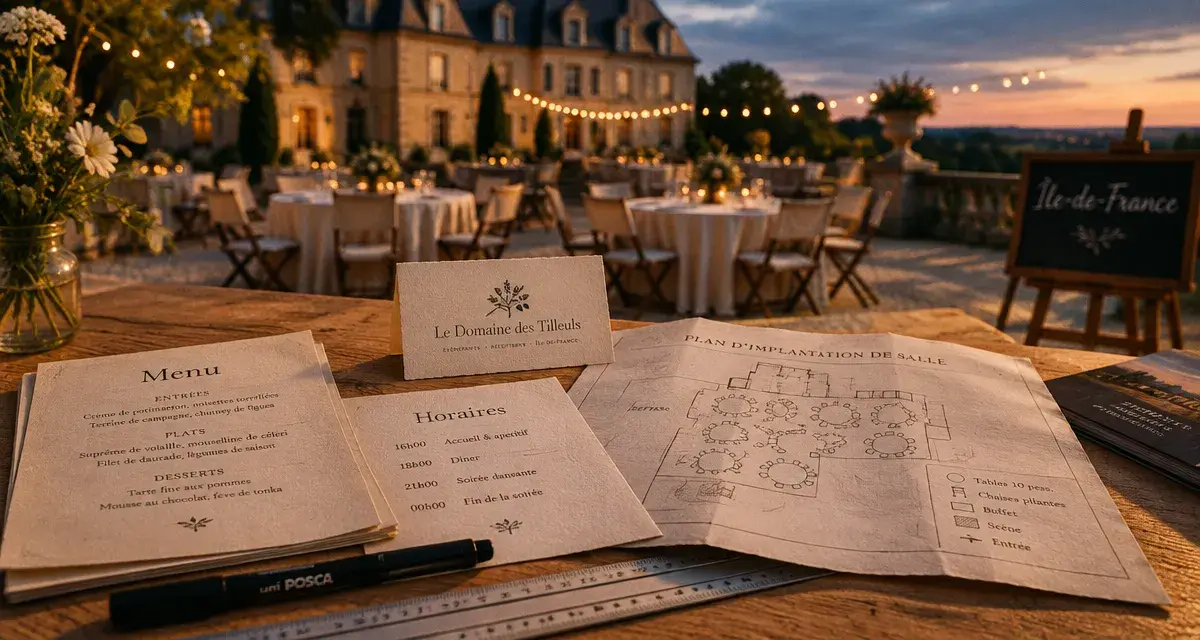 Lieu pour mariage ile de france : vrai coût avant de réserver